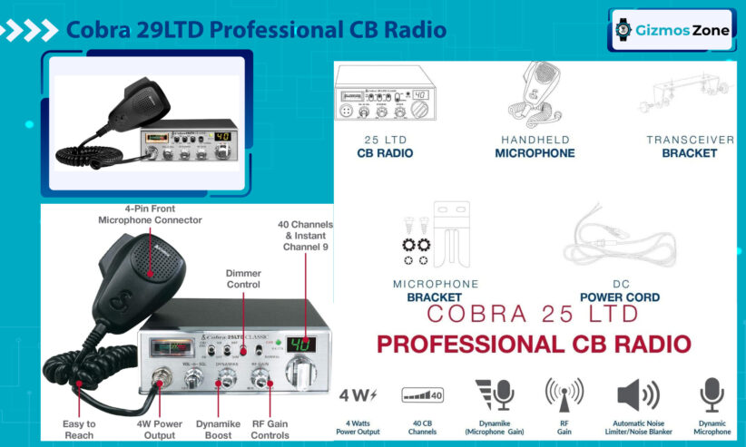 Cobra 29LTD Professional CB Radio