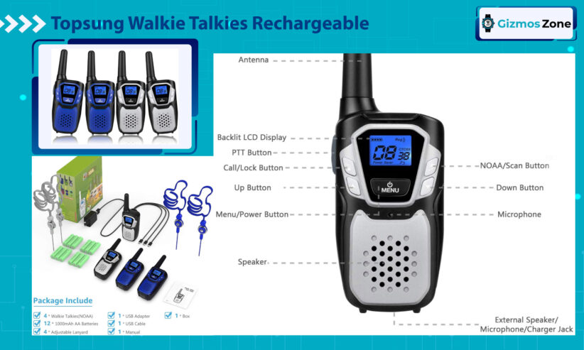 Topsung Walkie Talkies