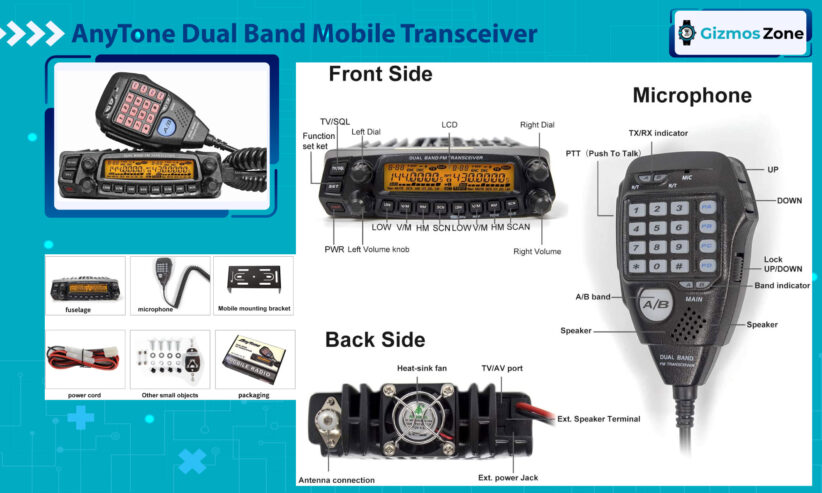 AnyTone Dual Band Transceiver