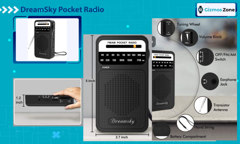 DreamSky Pocket Radios