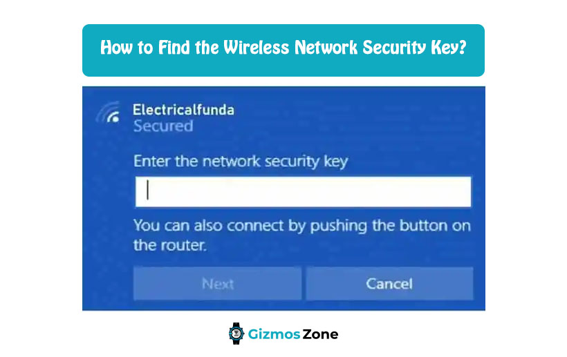 How to Find the Wireless Network Security Key