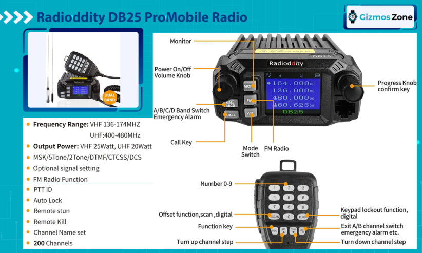 Radioddity DB25 Pro