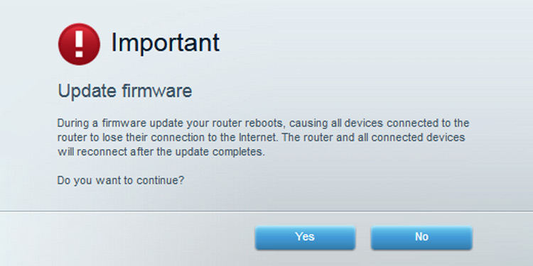Update Firmware on your Router