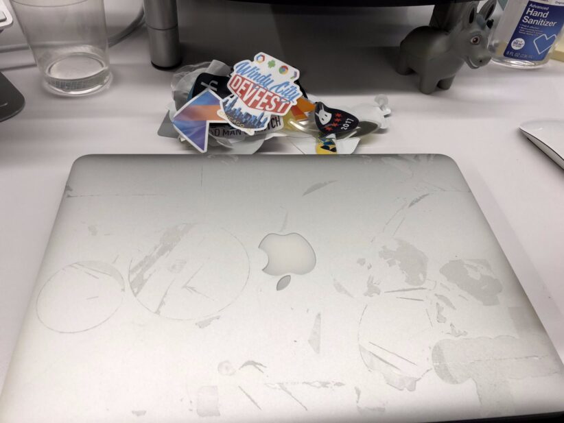 How to Remove Laptop Stickers