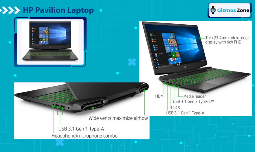 HP Pavilion Gaming 15-Inch Laptop