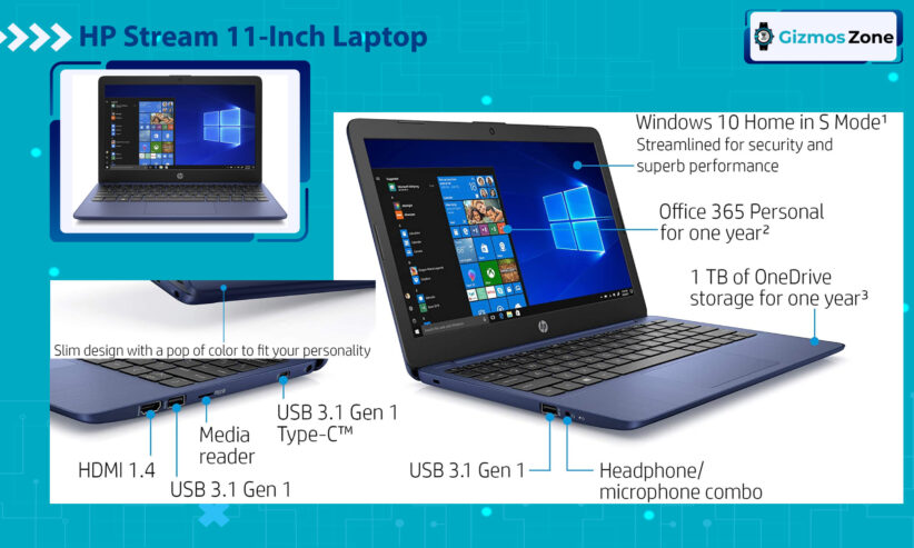 HP Stream 11-Inch Laptop