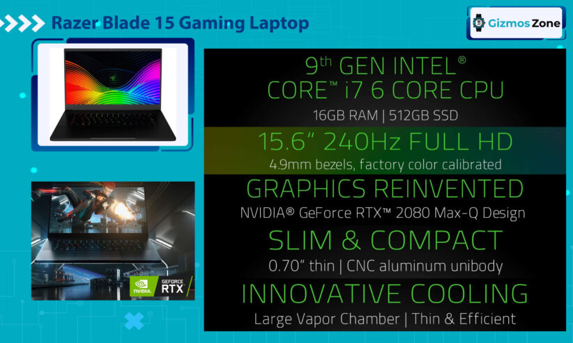 Razer Blade 15 Gaming Laptop