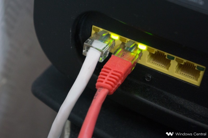 router provides Power Over Ethernet