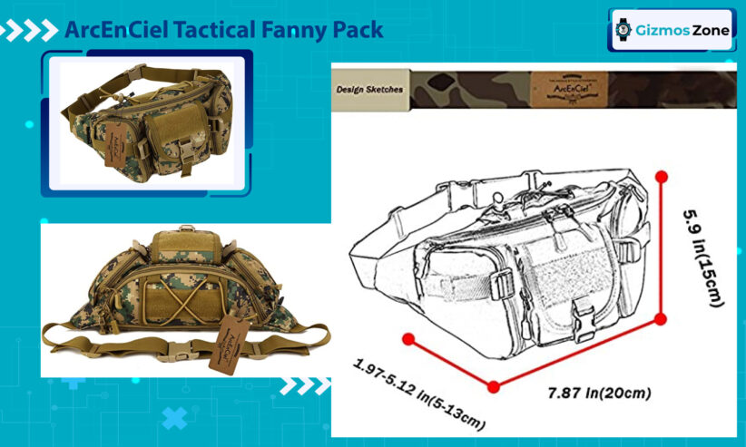 ArcEnCiel Tactical Fanny Pack