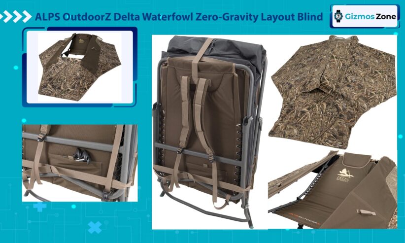 ALPS OutdoorZ Delta Waterfowl Zero-Gravity Layout Blind