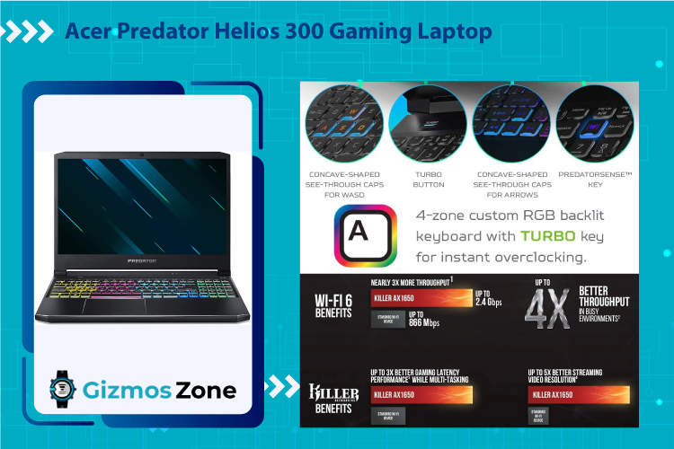 Acer Predator Helios 300 Gaming Laptops