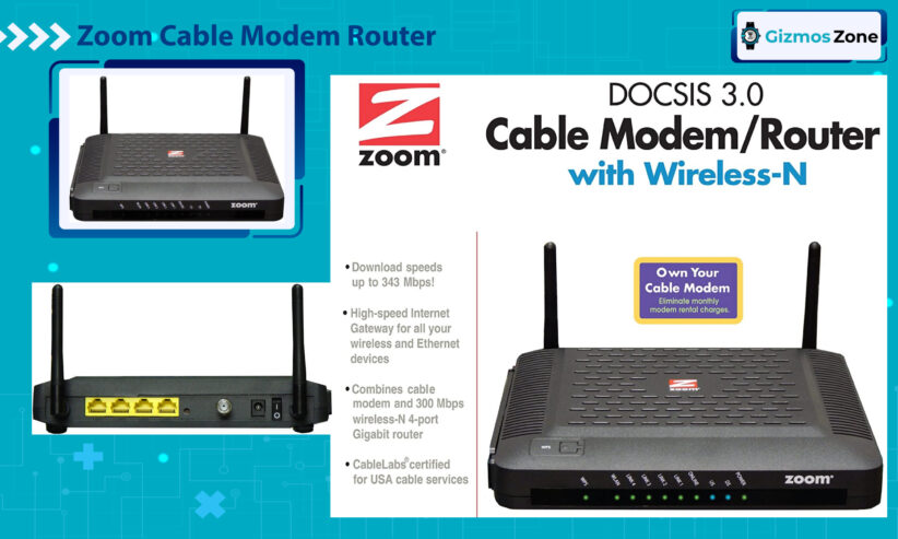 Zoom Cable Modem Router