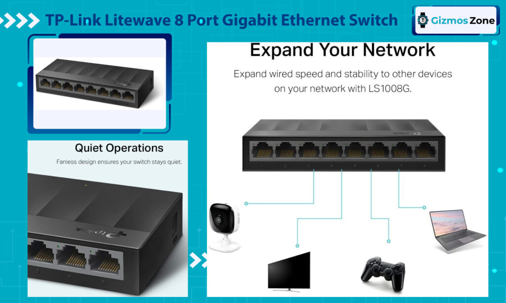 best 8 ports gigabit switch