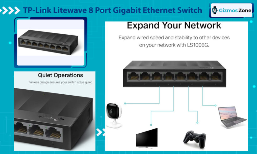 TP-Link Litewave 8 Port Gigabit Switch